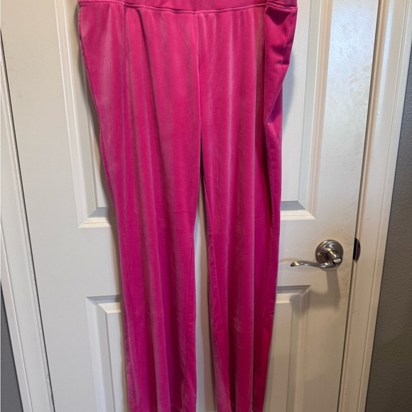 Juicy Couture Pink Velour set size XL - Picture 5 of 7